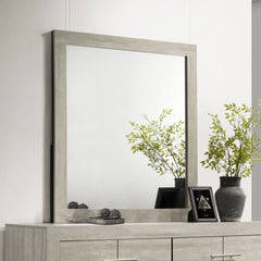 Trenton Dresser Mirror Rustic Cream