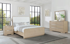 Orleans Furniture - Coaster - Ladera 4-piece Eastern King Bedroom Set Light Elm - 225081KE-S4