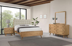 Orleans Furniture - Coaster - Robyn 4-piece Queen Bedroom Set Light Ash - 225091Q-S4