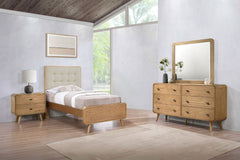Orleans Furniture - Coaster - Robyn 4-piece Twin Bedroom Set Light Ash - 225091T-S4