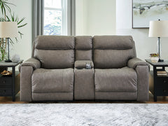 Orleans Furniture - Ashley Furniture - Starbot Sectional - 2-Piece Power Reclining Sectional Loveseat / Fossil - 23501S1