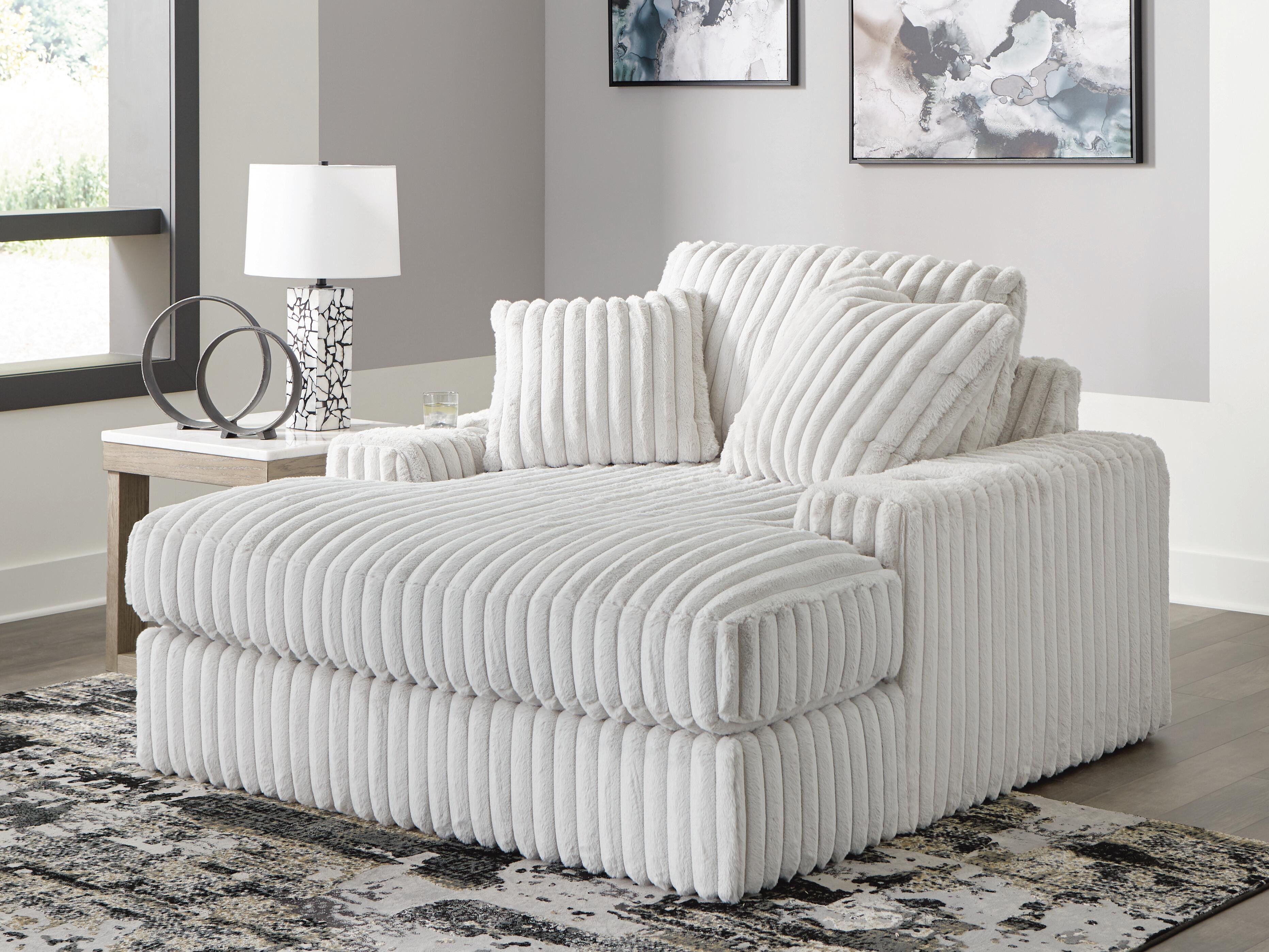 Orleans Furniture - Ashley Furniture - Stupendous Living Room - Oversized Chaise / Alloy - 2590315