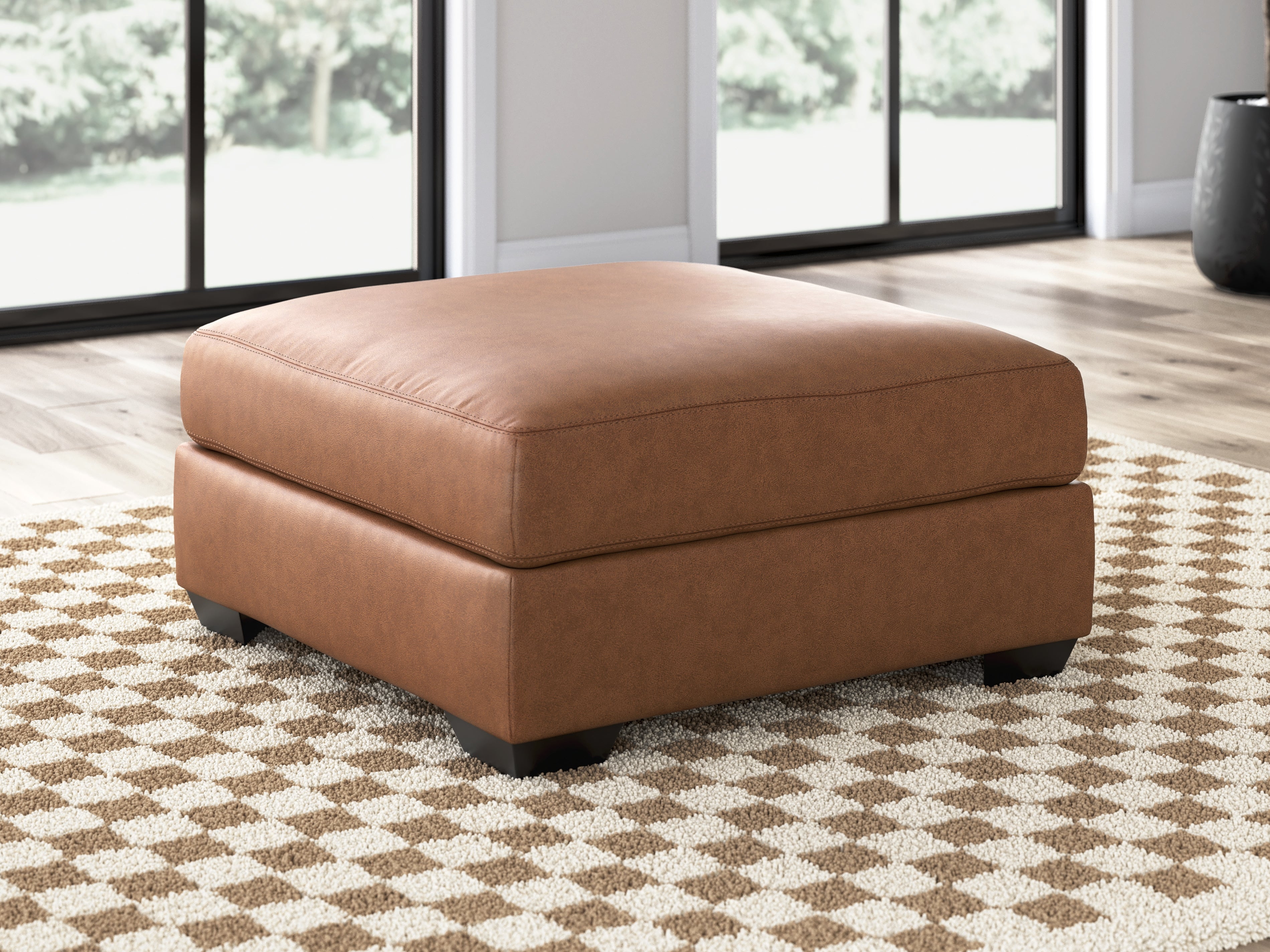Orleans Furniture - Ashley Furniture - WillowBend Living Room - Oversized Accent Ottoman / Caramel - PC2770408