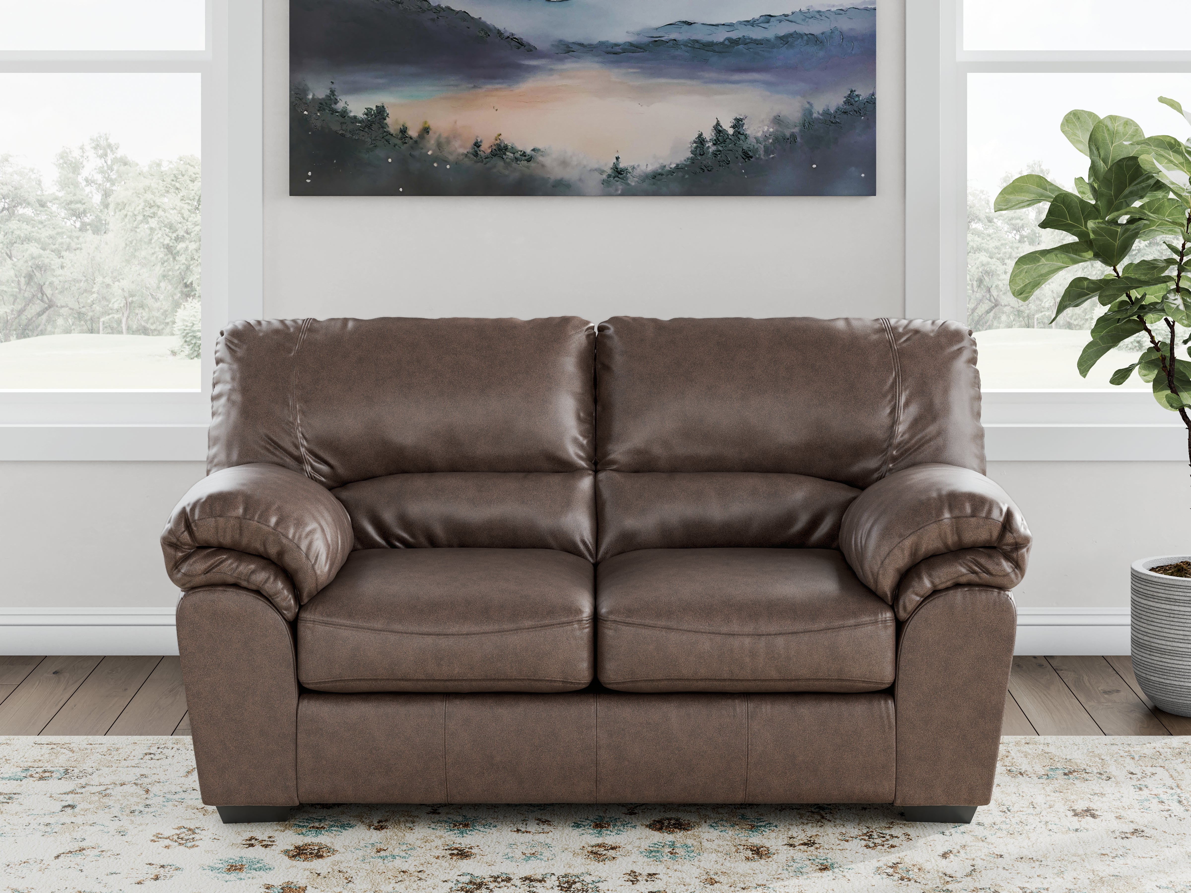 Orleans Furniture - Ashley Furniture - WillowBend Living Room - Loveseat / Umber - PC2770535