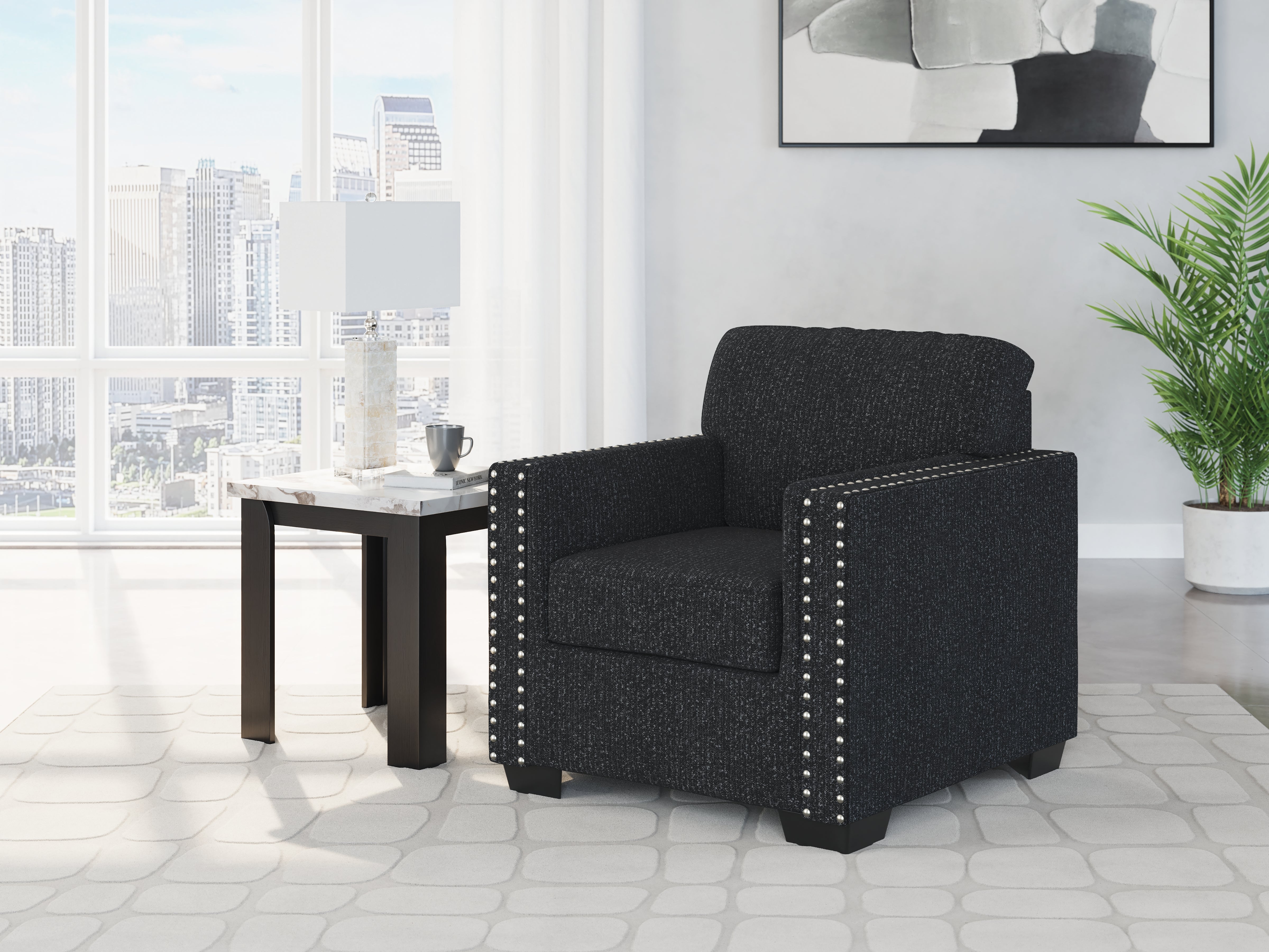 Orleans Furniture - Ashley Furniture - Jasmine Peaks Living Room - Chair / Coal - 2890420