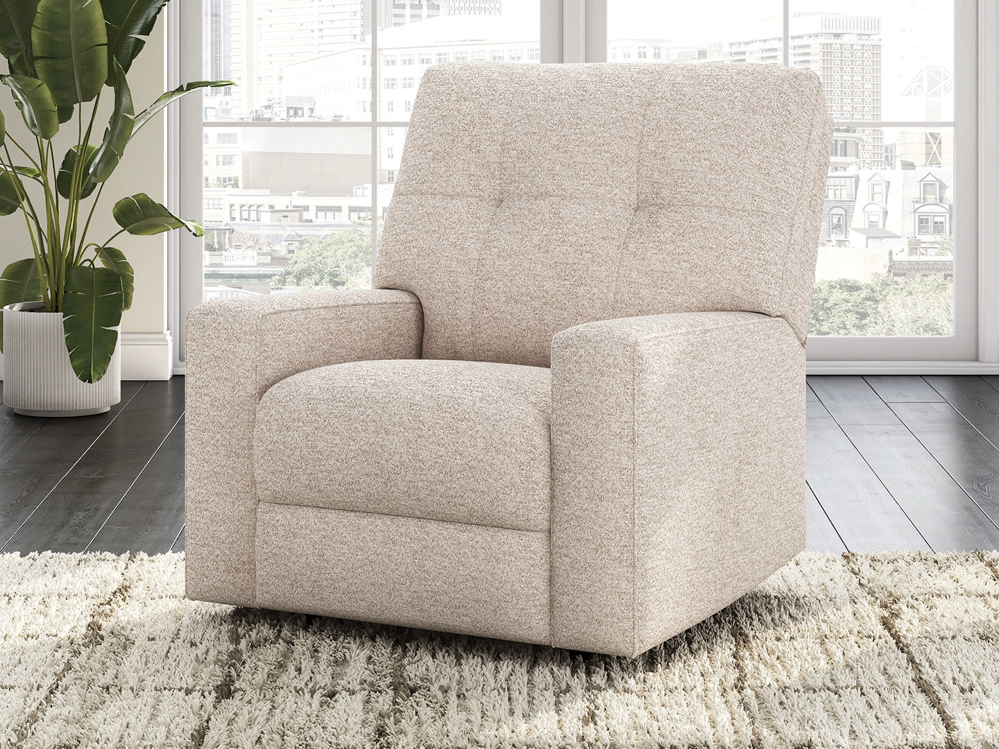 Orleans Furniture - Ashley Furniture - Larimer Living Room - Rocker Recliner / Stone - PC2920325
