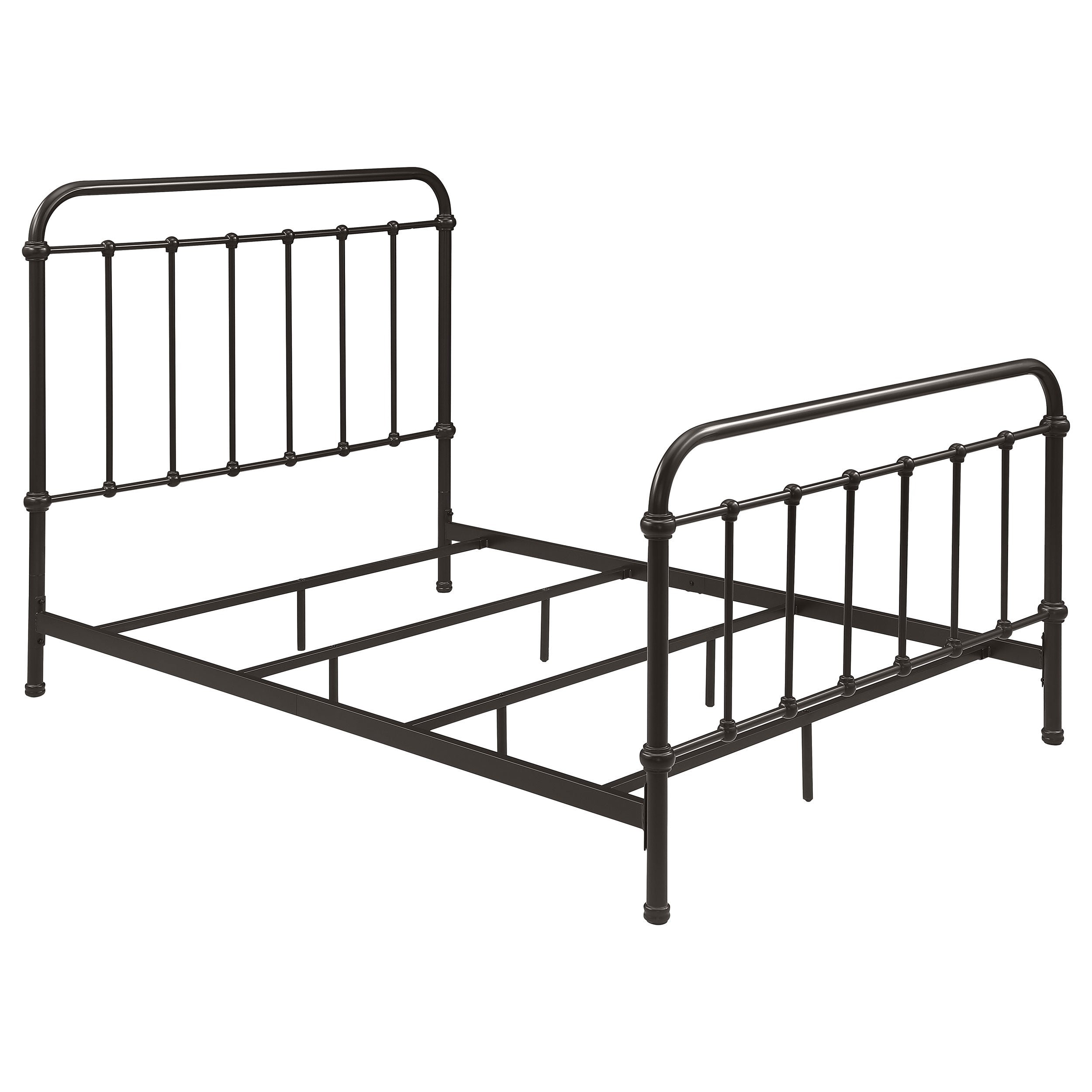 Orleans Furniture - Coaster - Livingston Metal Full Open Frame Bed Dark Bronze - 300399F