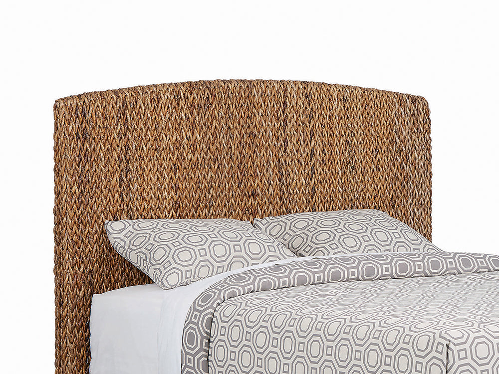 Orleans Furniture - Coaster - Laughton Woven Banana Leaf Eastern King Headboard Amber - 300501KEB1