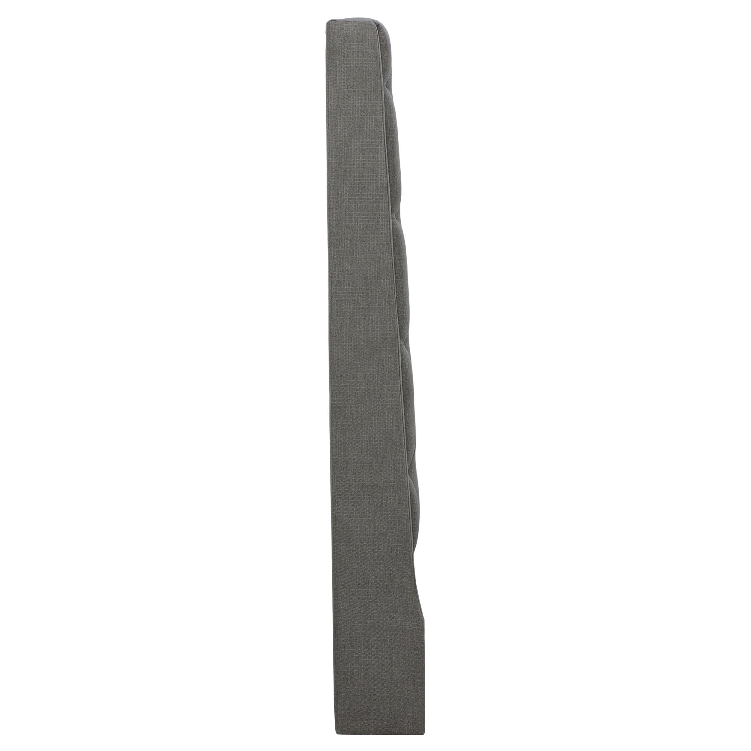 Camille Upholstered Queen Panel Headboard Grey