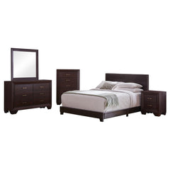 Orleans Furniture - Coaster - Dorian 5-piece Full Bedroom Set Dark Cocoa - 300762F-S5