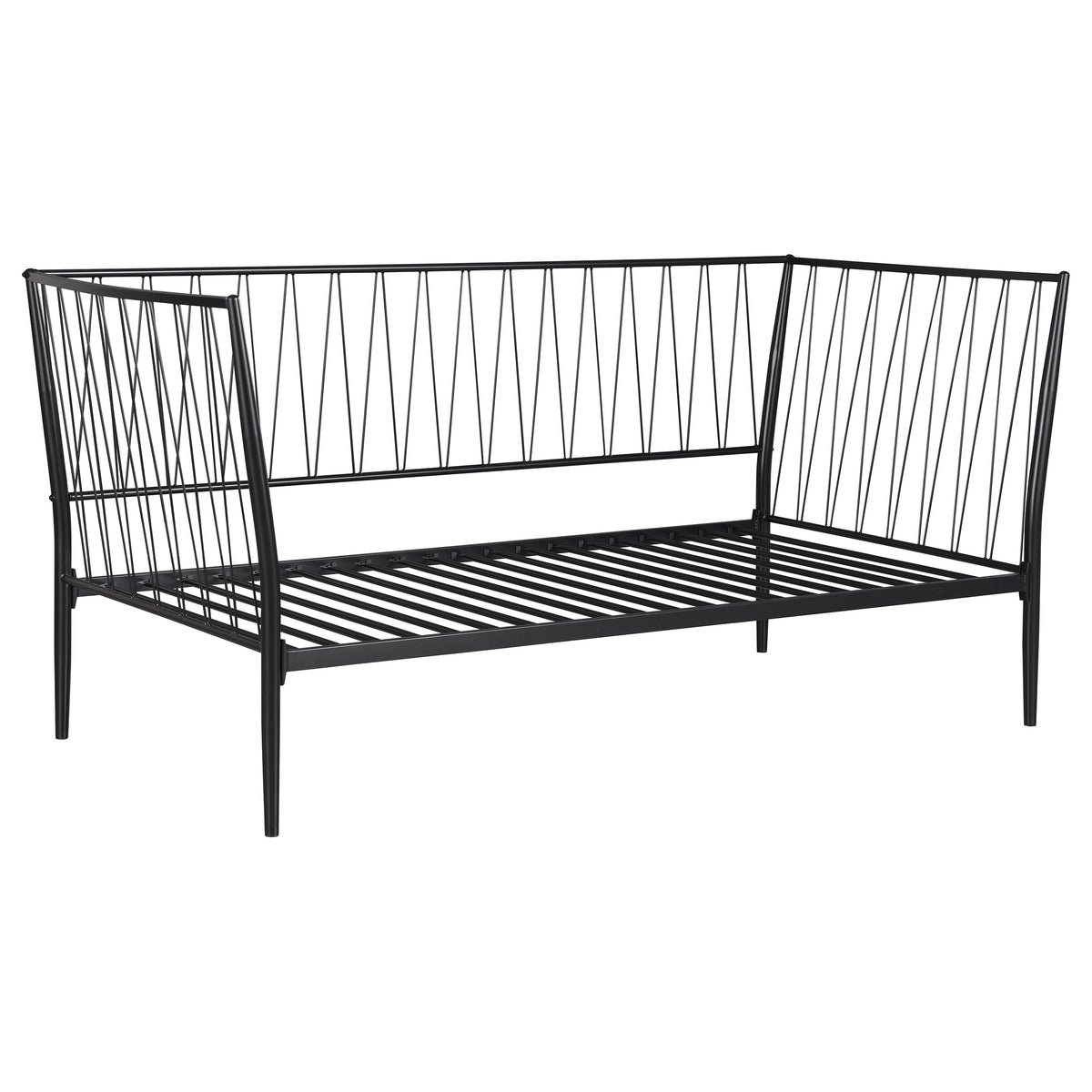 Orleans Furniture - Coaster - Richland Metal Twin Daybed Bed Frame Matte Black - 301057