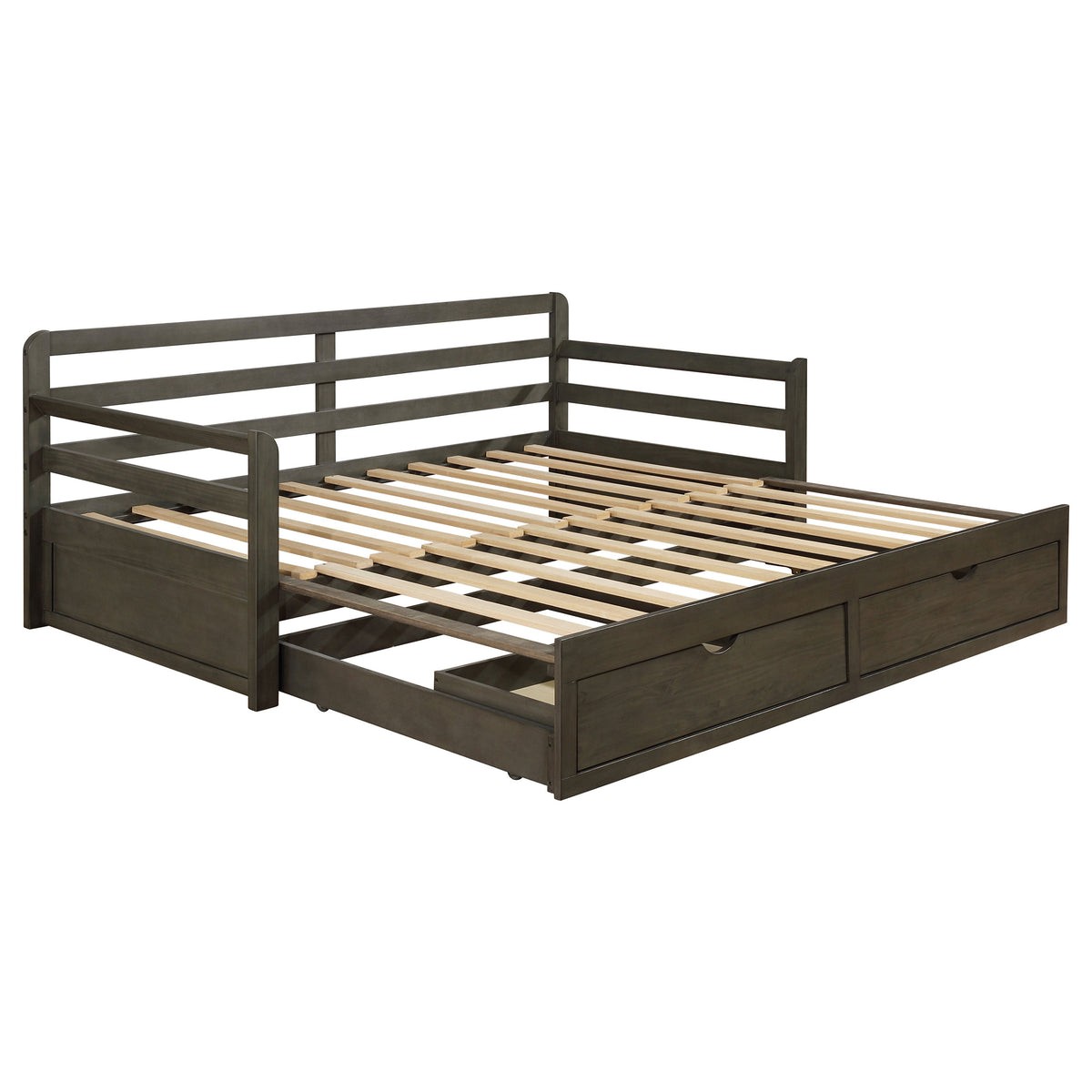 Orleans Furniture - Coaster - Sorrento 2-drawer Twin XL Daybed with Extension Trundle Grey - 305706