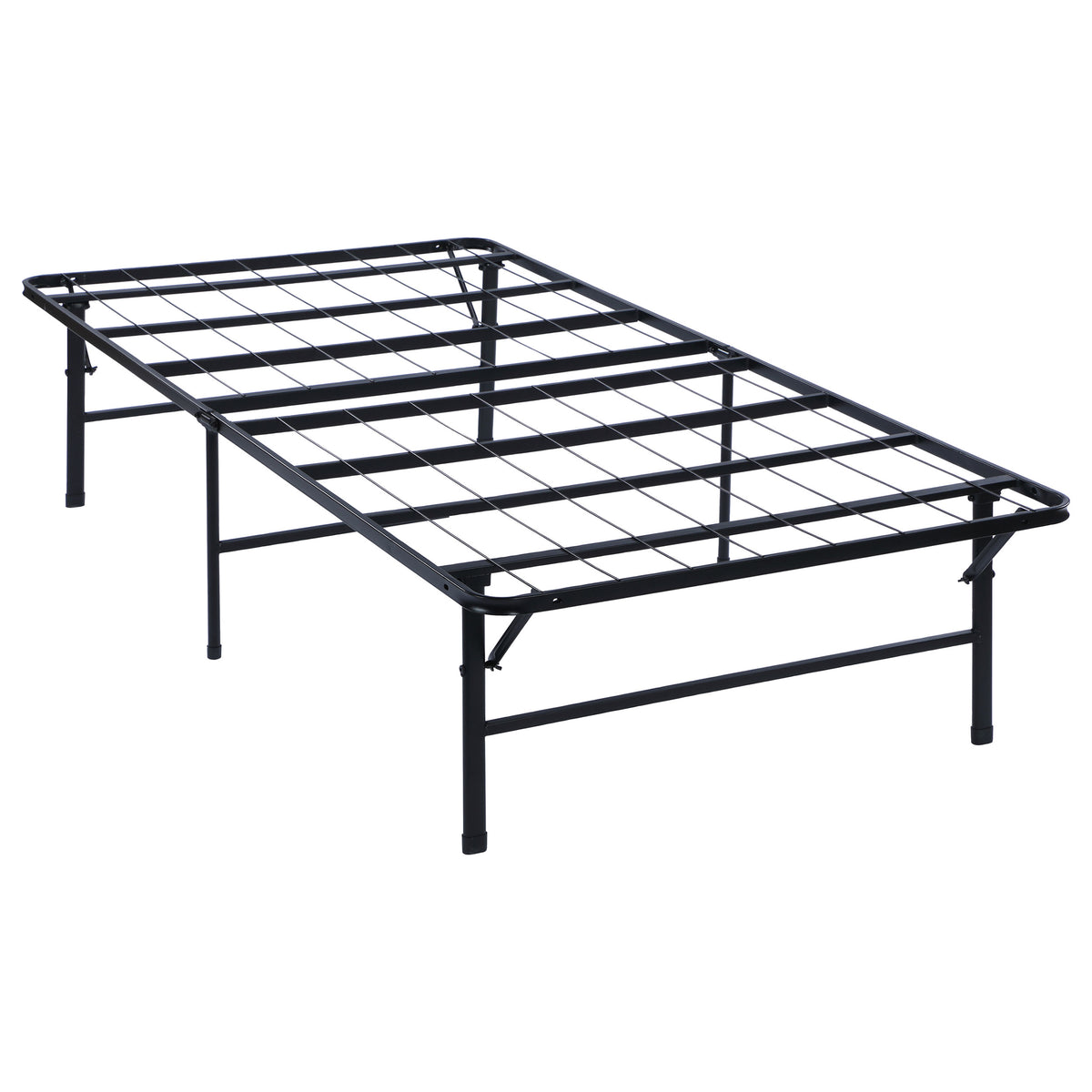 Orleans Furniture - Coaster - Mabel Metal Twin Mattress Support Platform Bed Black - 305957T