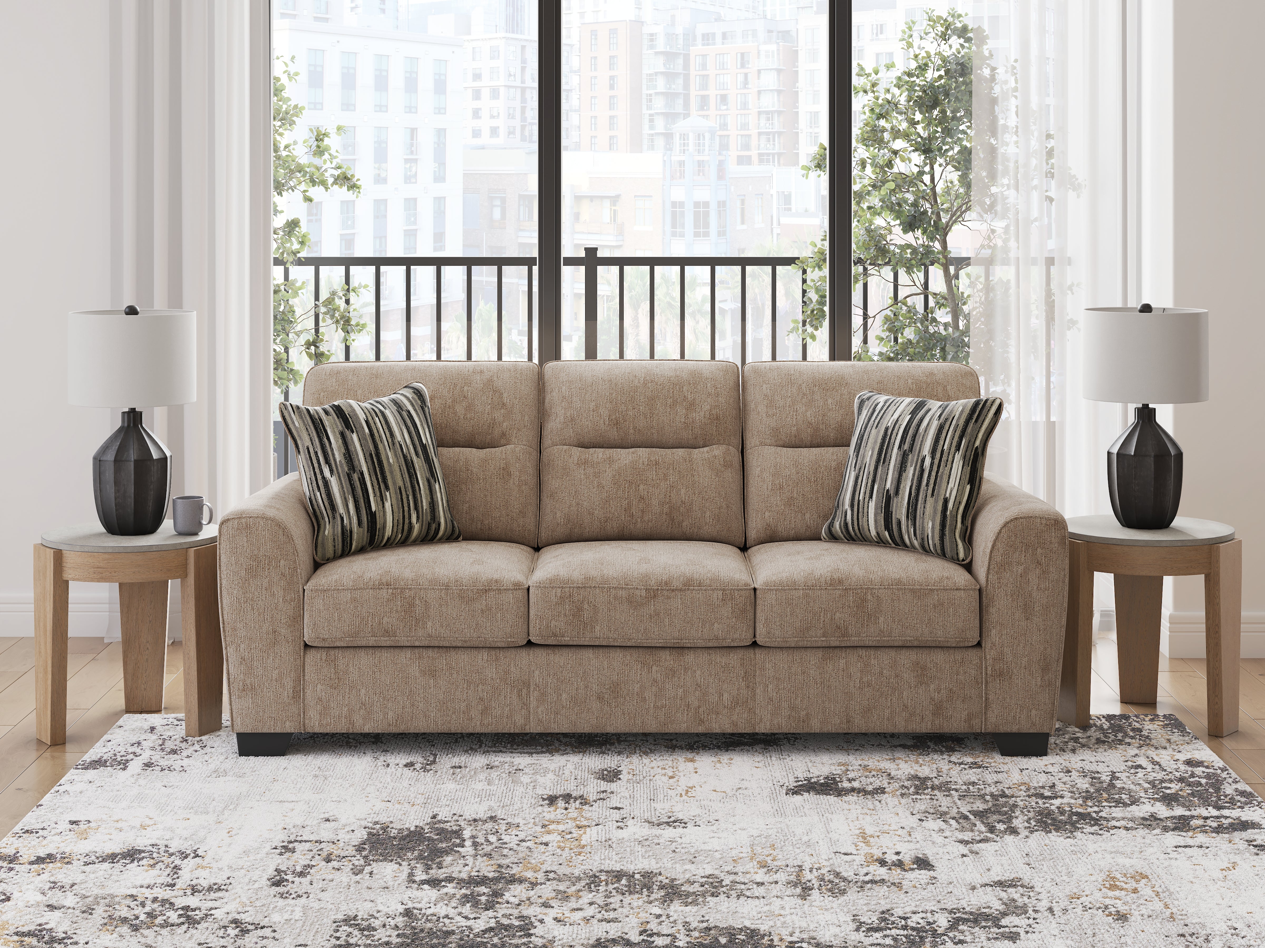 Orleans Furniture - Ashley Furniture - Olten Living Room - Sofa / Mocha - 3130438