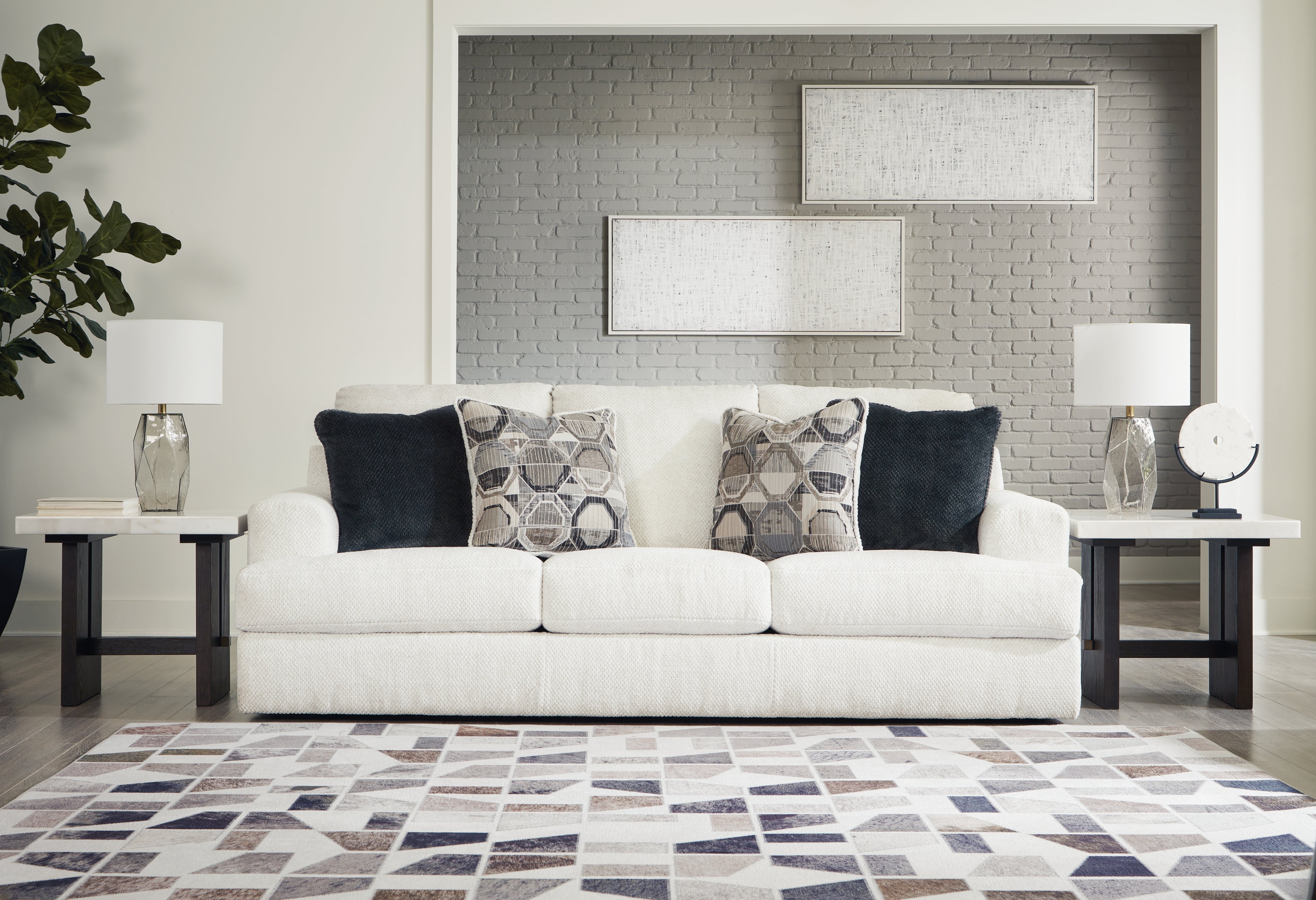 Orleans Furniture - Ashley Furniture - Karinne Living Room - Sofa / Linen - 3140338