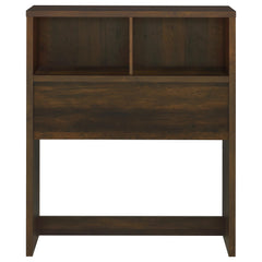 Westpark 49-inch Twin Bookcase Headboard Dark Pine