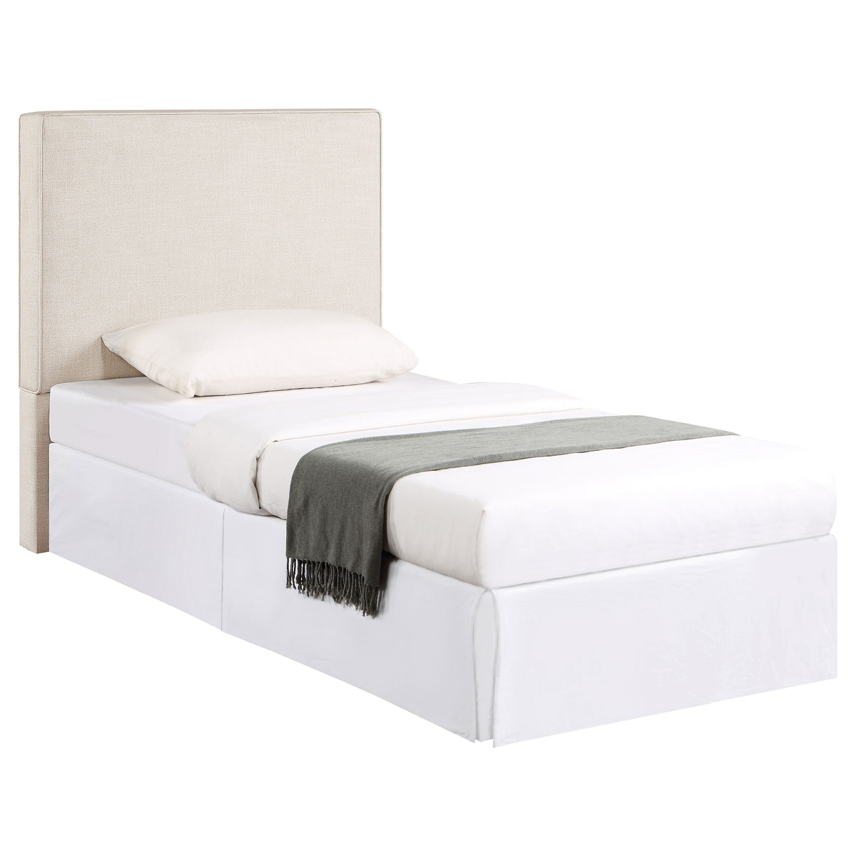 Orleans Furniture - Coaster - Kosmo Upholstered Twin Panel Headboard Sand - 315993T