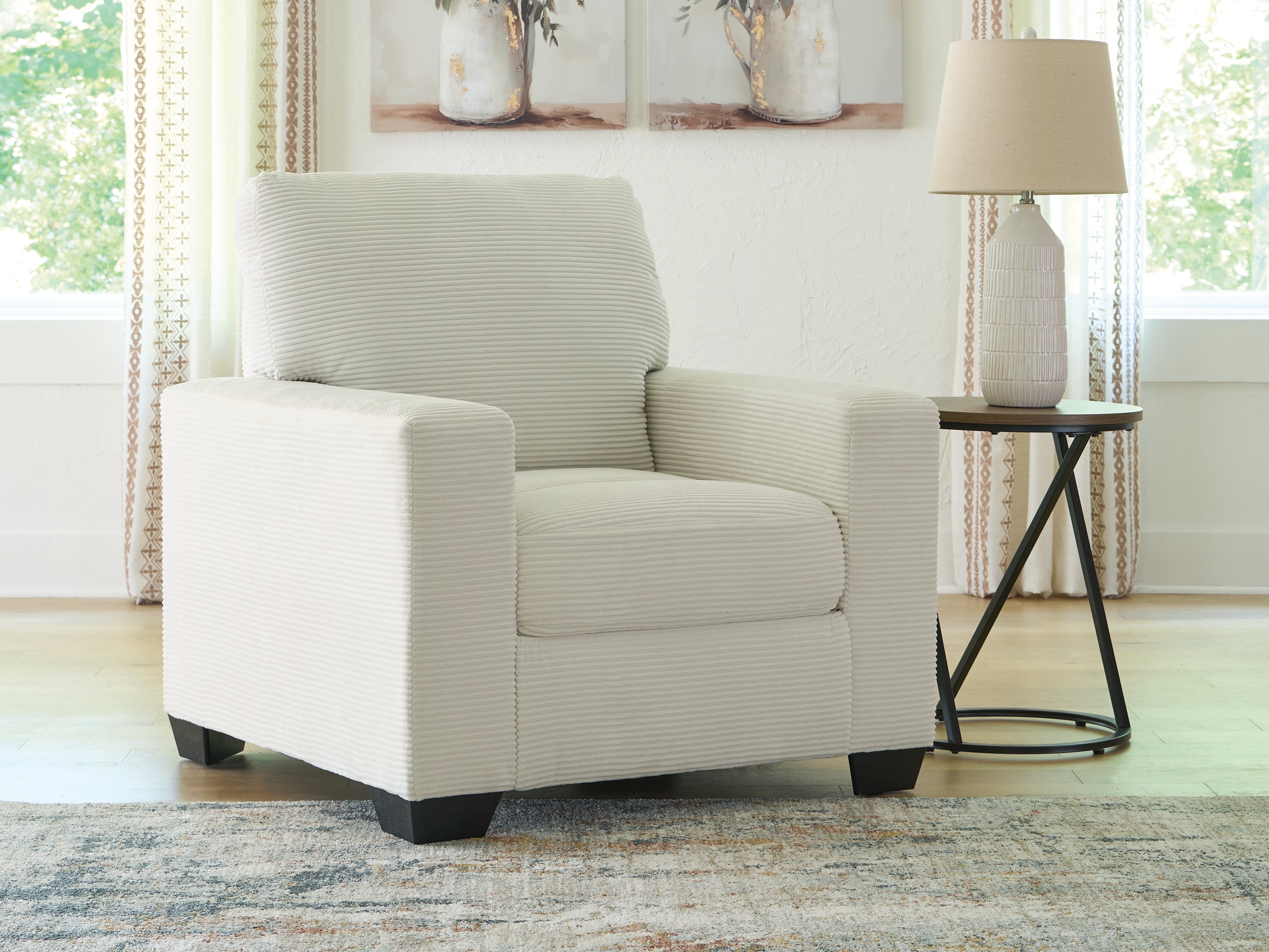 Orleans Furniture - Ashley Furniture - Greenbriar Living Room - Chair / Ivory - PC3200620