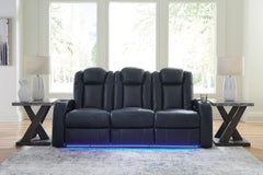 Orleans Furniture - Ashley Furniture - Fyne-Dyme Living Room - PWR Recliner/ADJ Headrest / Shadow - 3660213