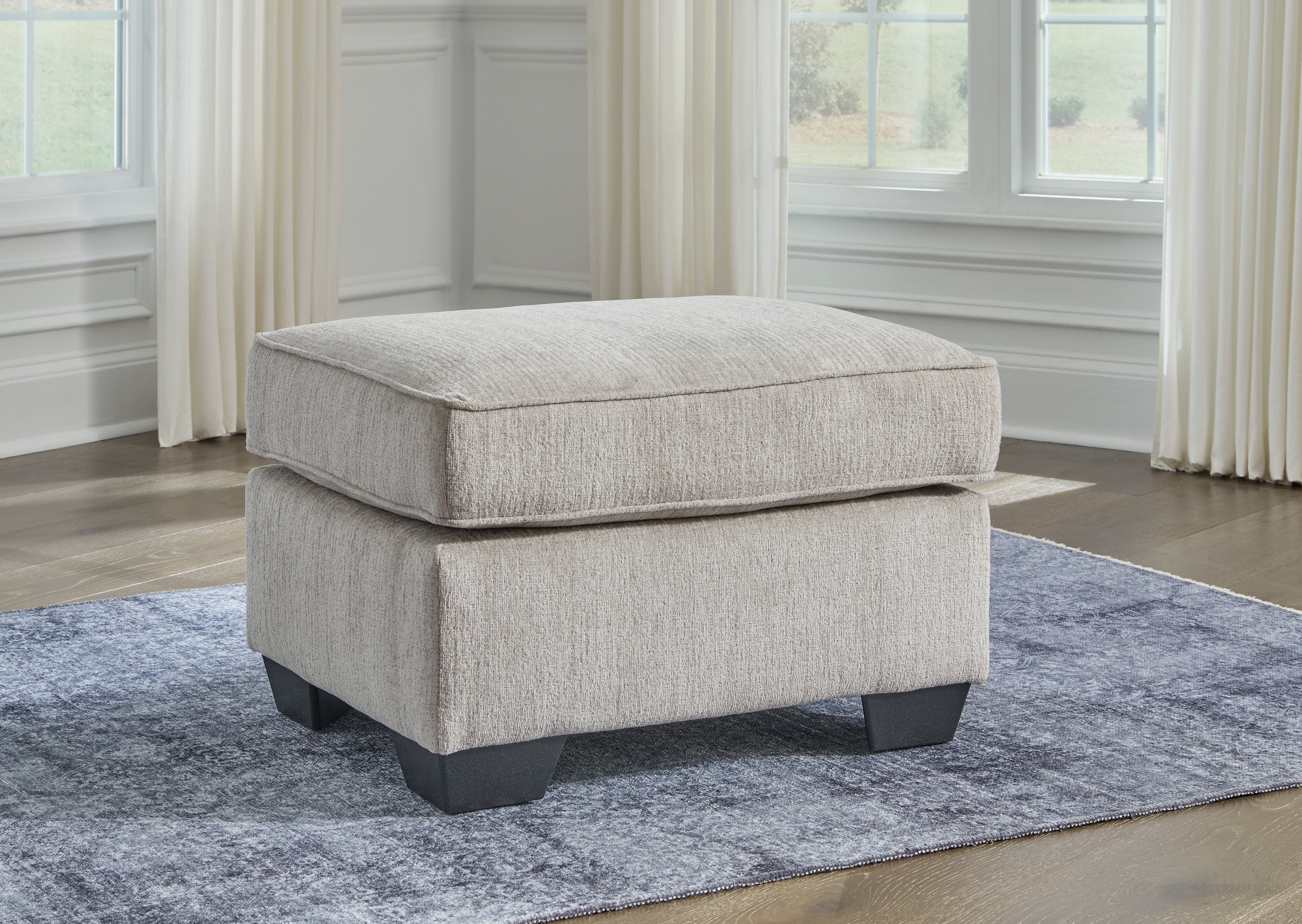 Orleans Furniture - Ashley Furniture - Cashton Living Room - Ottoman / Ice - 4060614