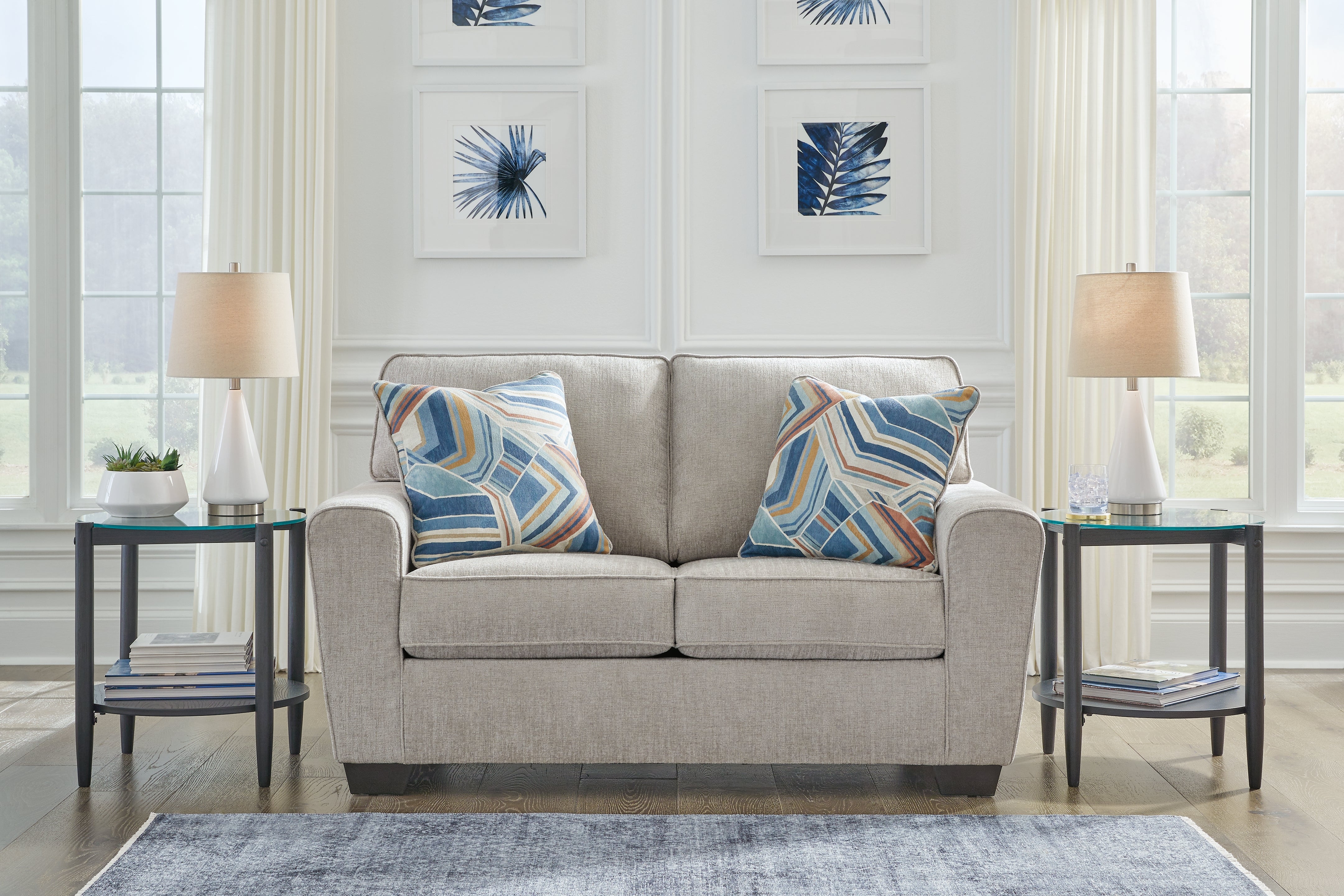 Orleans Furniture - Ashley Furniture - Cashton Living Room - Loveseat / Ice - 4060635