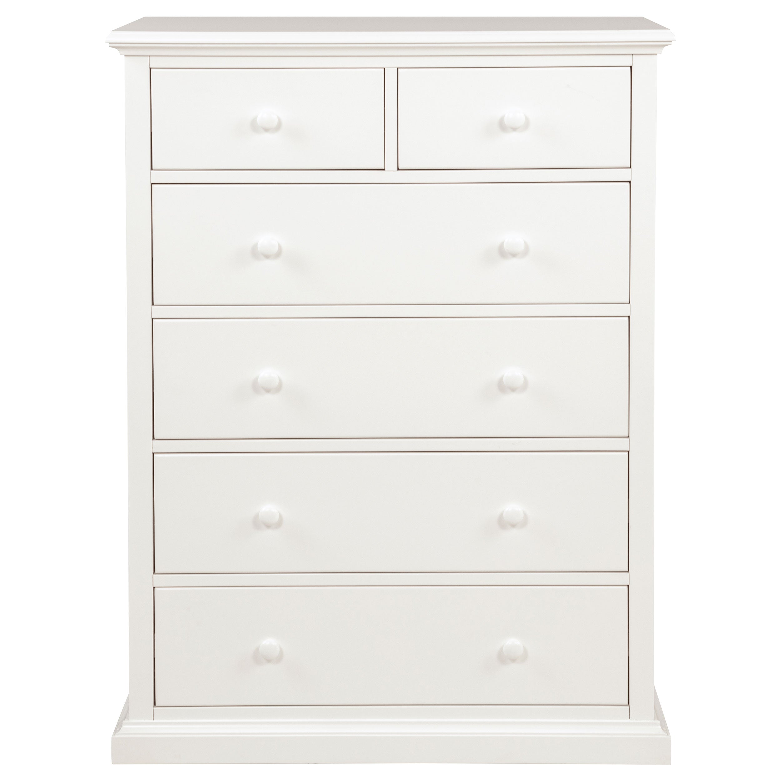 Sumerlin 6-drawer Bedroom Chest of Drawers White