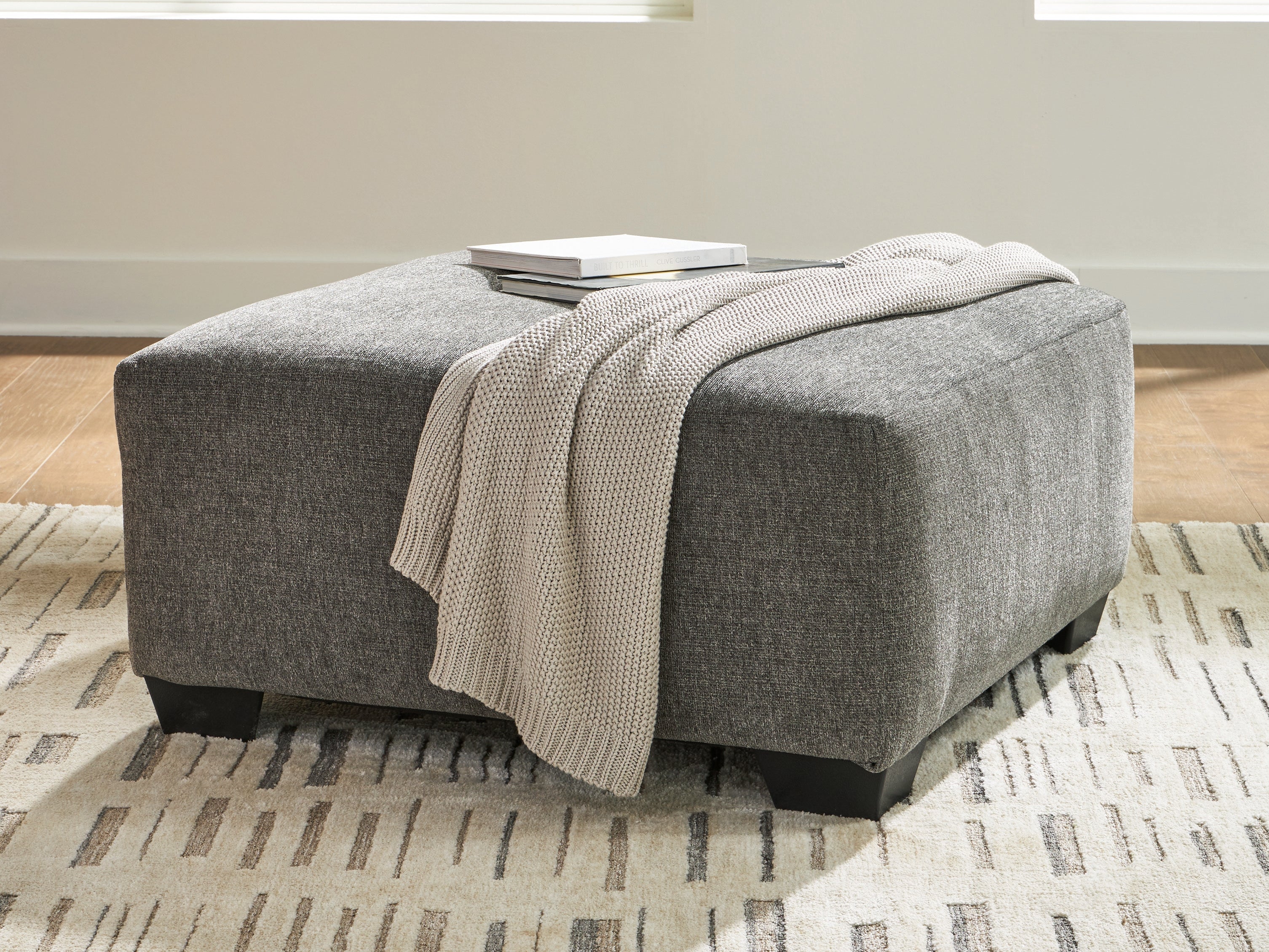 Orleans Furniture - Ashley Furniture - Revenna Living Room - Oversized Accent Ottoman / Greystone - PC4840508