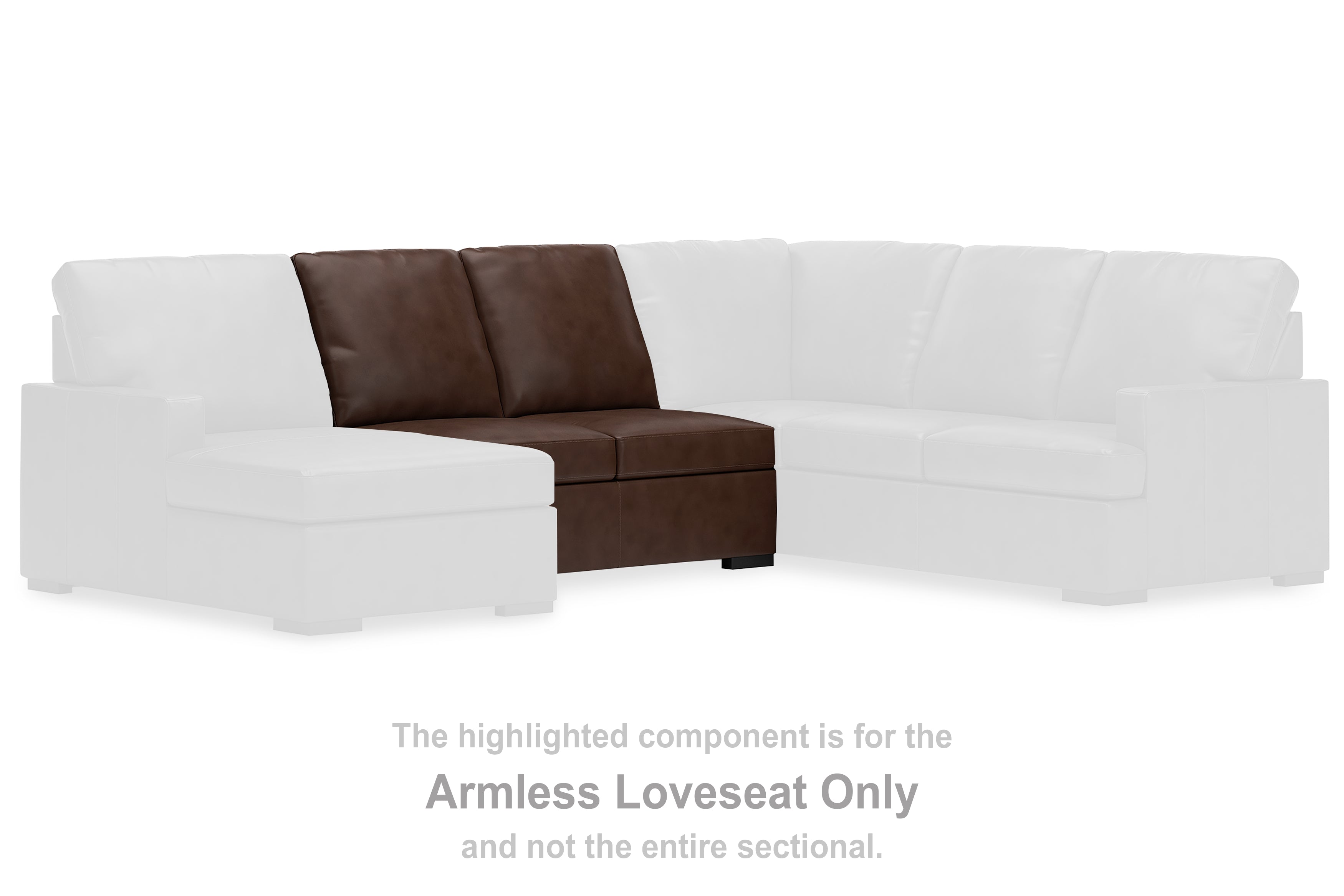 Orleans Furniture - Ashley Furniture - McDowlan Sectional - Armless Loveseat / Coffee - PC4850434