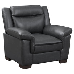 Orleans Furniture - Coaster - Arabella Upholstered Padded Arm Accent Chair Grey - 506593