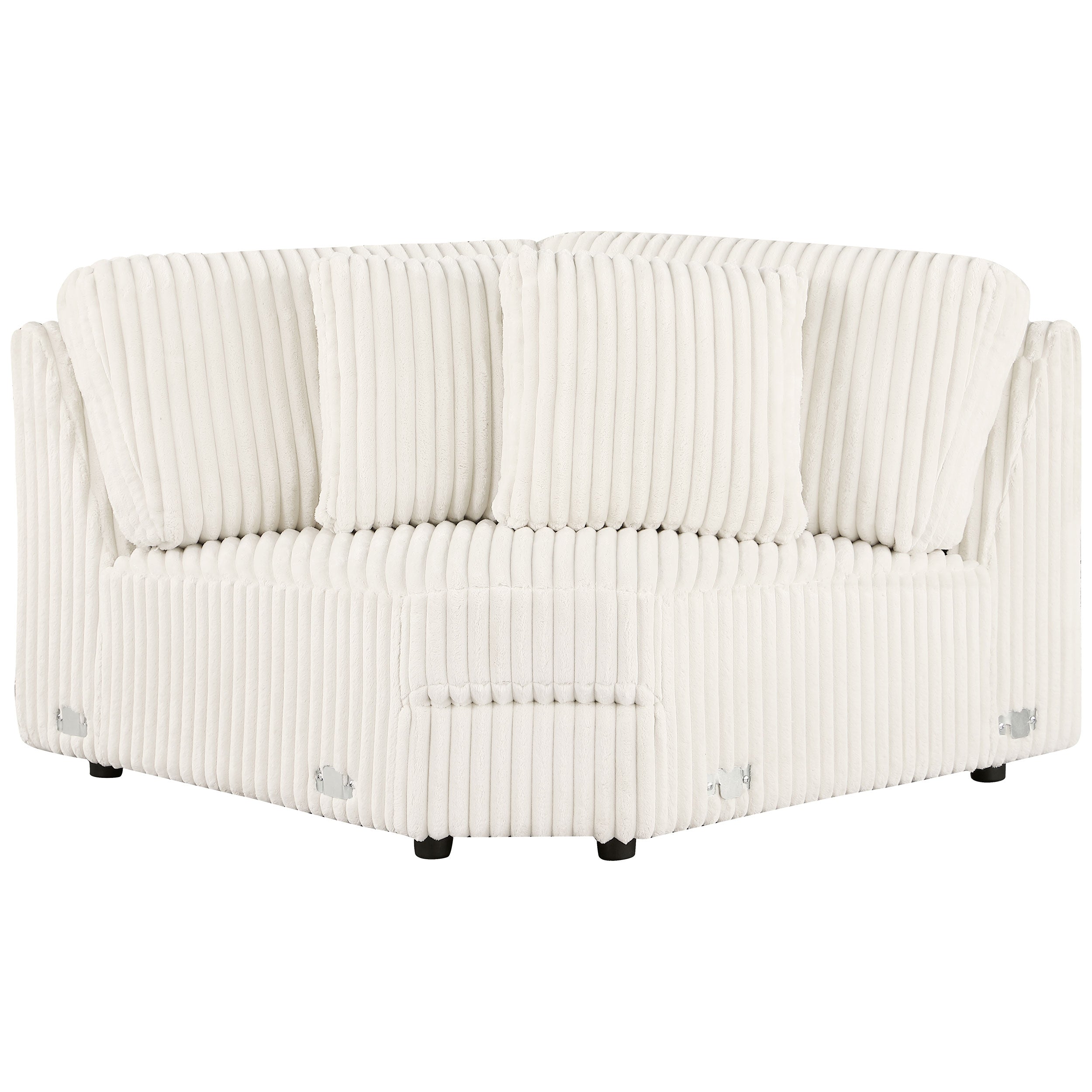 Orleans Furniture - Coaster - Emberson Upholstered Wedge Ivory - 508852