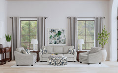 Orleans Furniture - Coaster - Tomkins 3-piece Boucle Upholstered Sofa Set Light Grey - 509671-S3
