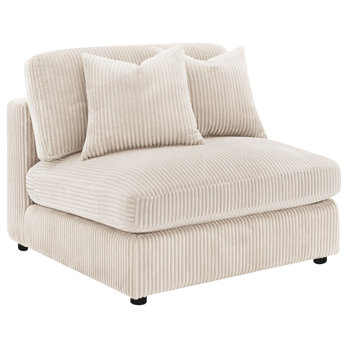 Orleans Furniture - Coaster - Blaine Upholstered Armless Chair Sand - 509897