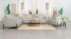 Orleans Furniture - Coaster - Tilly 3-piece Upholstered Track Arm Sofa Set Oatmeal - 509901-S3