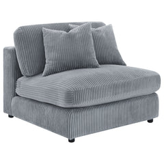 Orleans Furniture - Coaster - Blaine Upholstered Armless Chair Fog - 509997