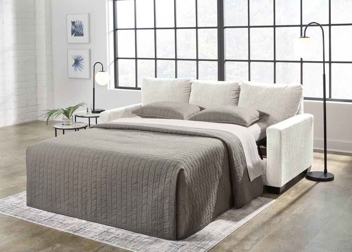 Orleans Furniture - Ashley Furniture - Rannis Living Room - Queen Sofa Sleeper / Snow - 5360339