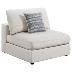 Orleans Furniture - Coaster - Serene Upholstered Armless Chair Beige - 551321
