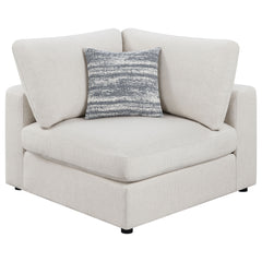 Orleans Furniture - Coaster - Serene Upholstered Corner Beige - 551322