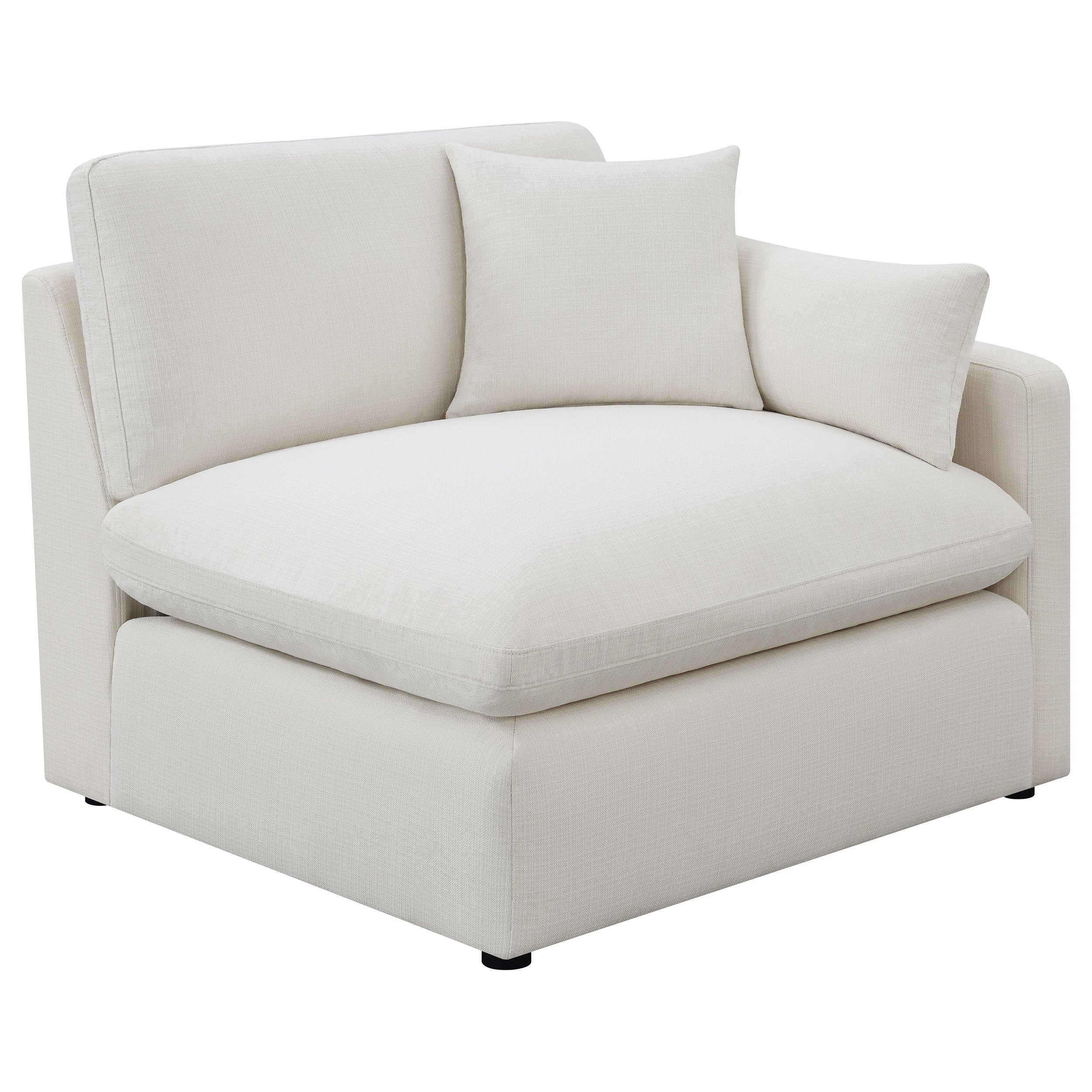 Orleans Furniture - Coaster - Hobson Upholstered RAF Chair Ivory - 551454RAF