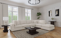 Orleans Furniture - Coaster - Lakeview 6-piece Upholstered Modular Sectional Sofa Ivory - 551461-SET