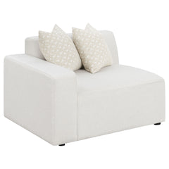 Orleans Furniture - Coaster - Freddie Upholstered LAF Chair Pearl - 551644LAF