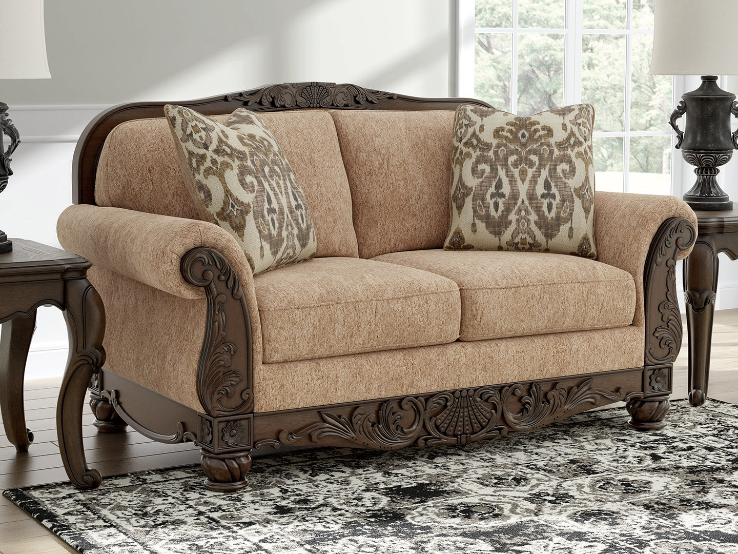 Orleans Furniture - Ashley Furniture - Chelsworth Living Room - Loveseat / Golden - PC5790535