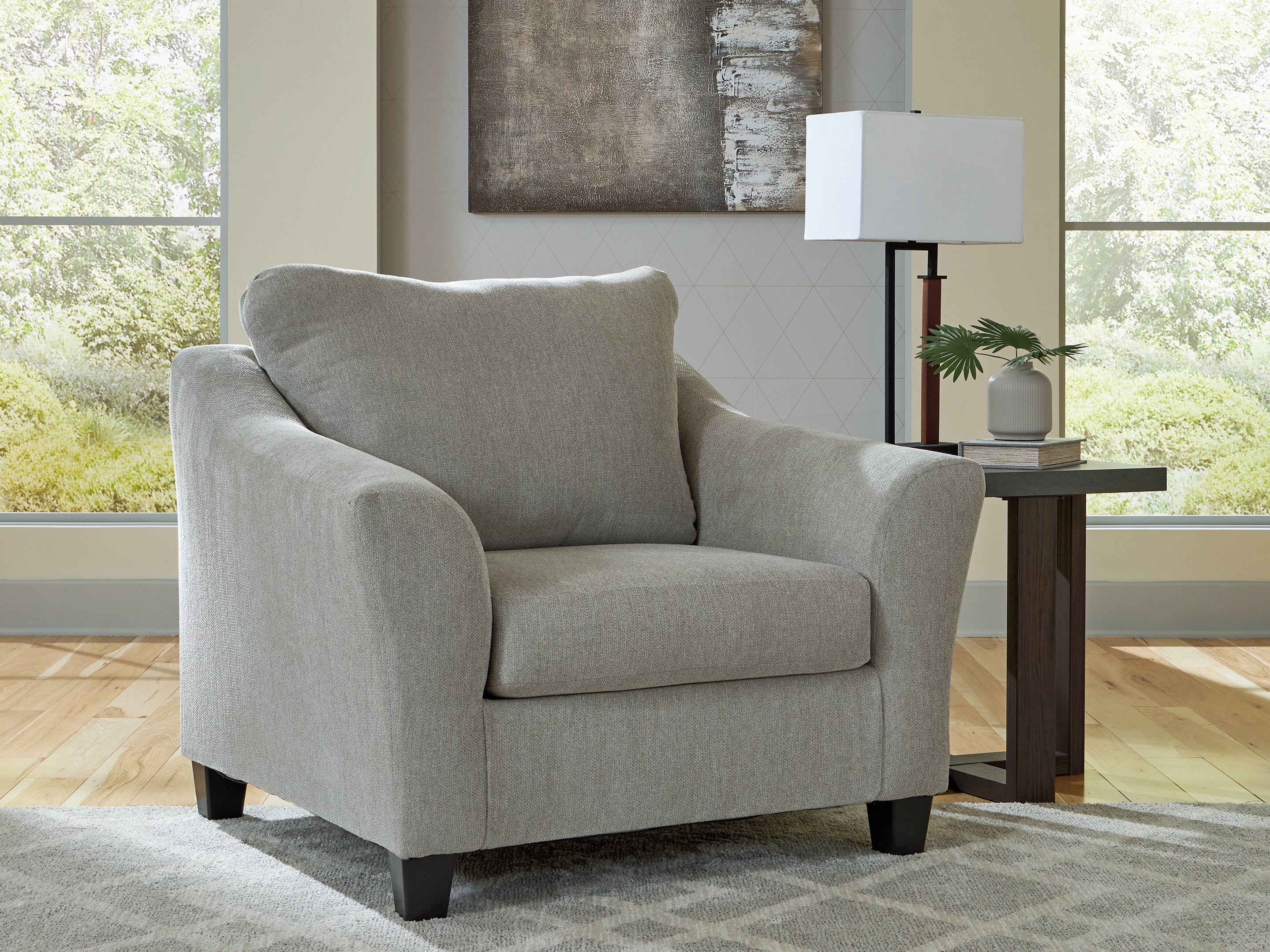 Orleans Furniture - Ashley Furniture - Willarae Living Room - Chair and a Half / Taupe - 5980323