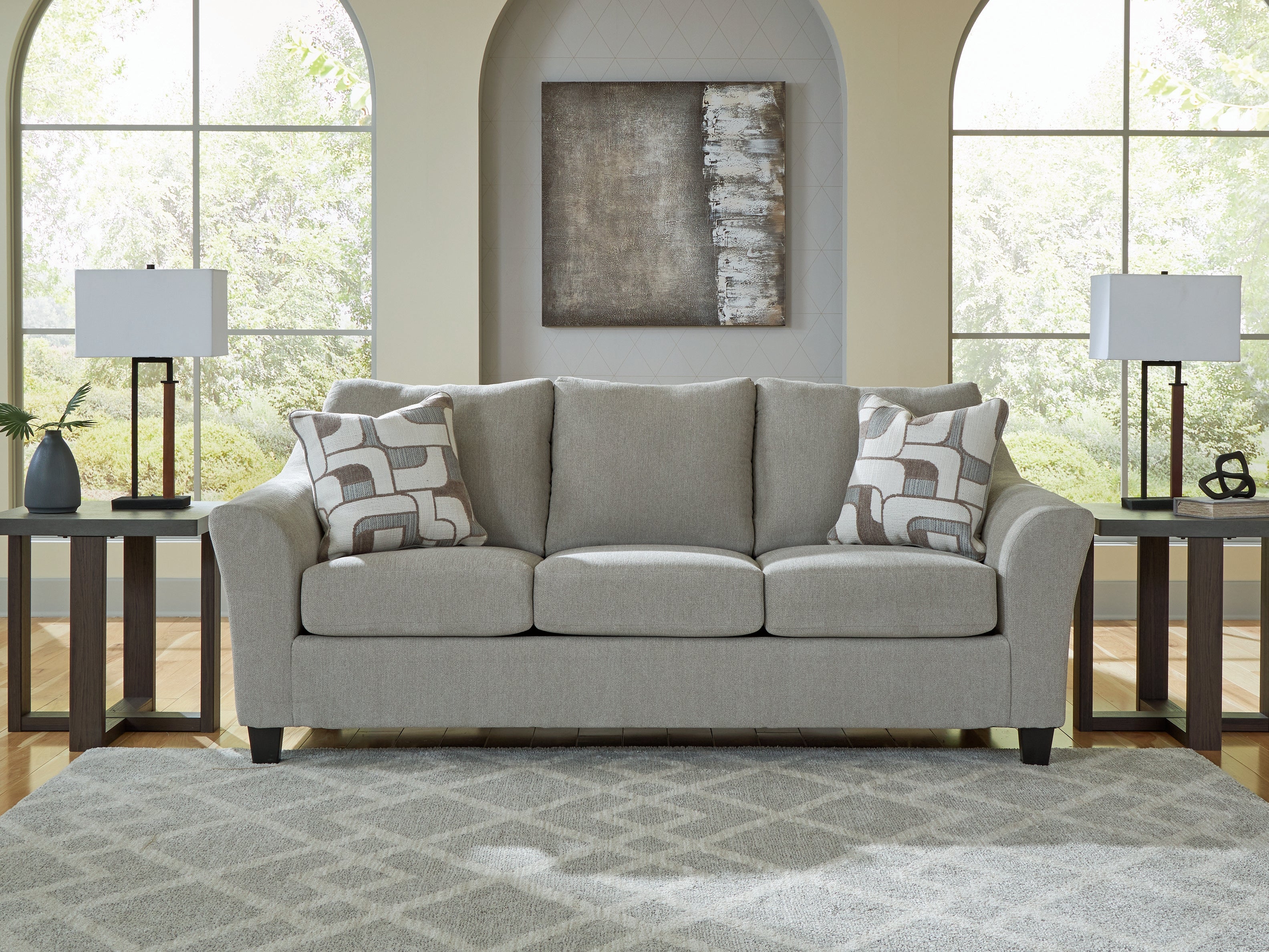 Orleans Furniture - Ashley Furniture - Willarae Living Room - Sofa / Taupe - 5980338