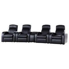 Orleans Furniture - Coaster - Cyrus 5-piece Upholstered Home Theater Seating - 600001-S4B