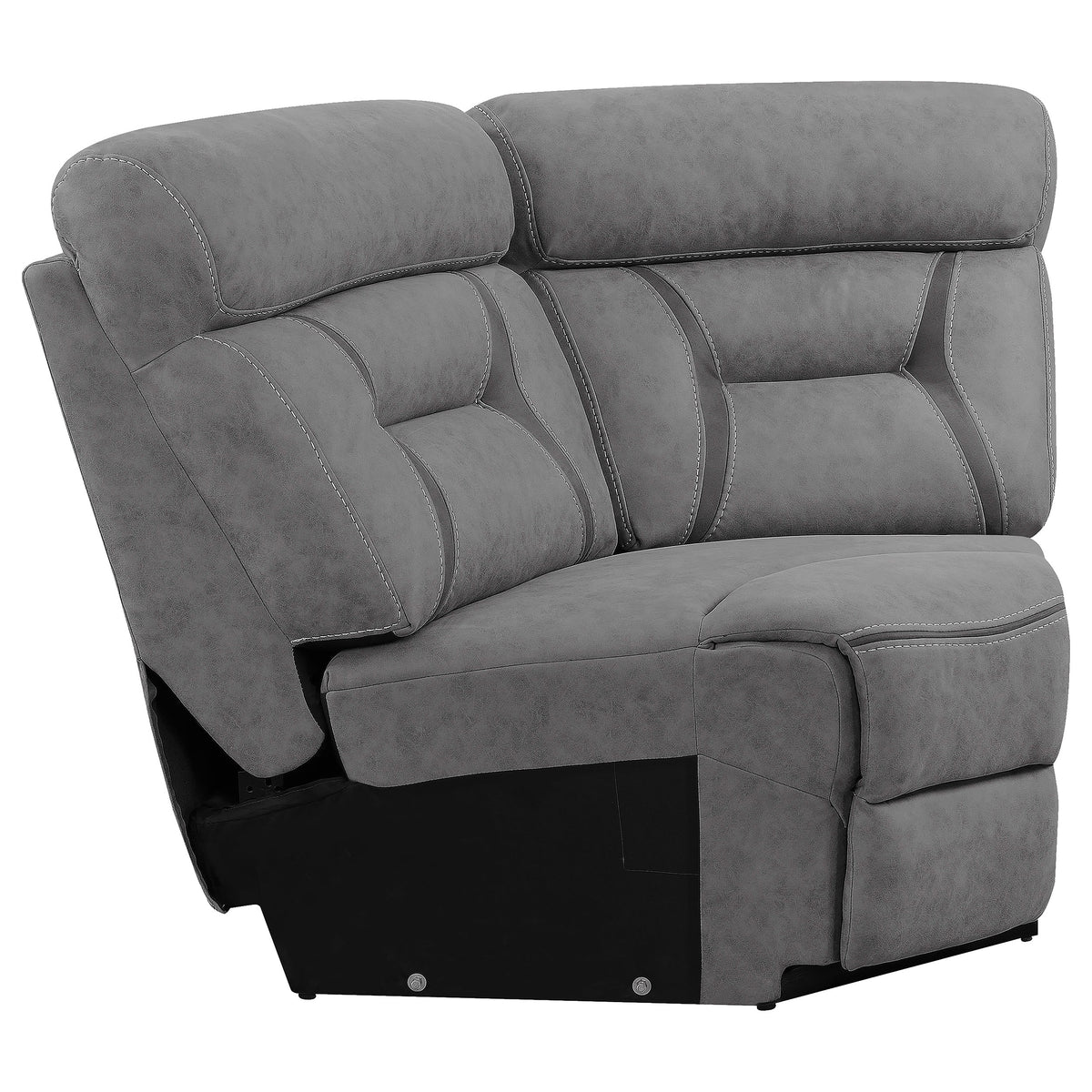 Orleans Furniture - Coaster - Higgins Upholstered Wedge Grey - 600370B2