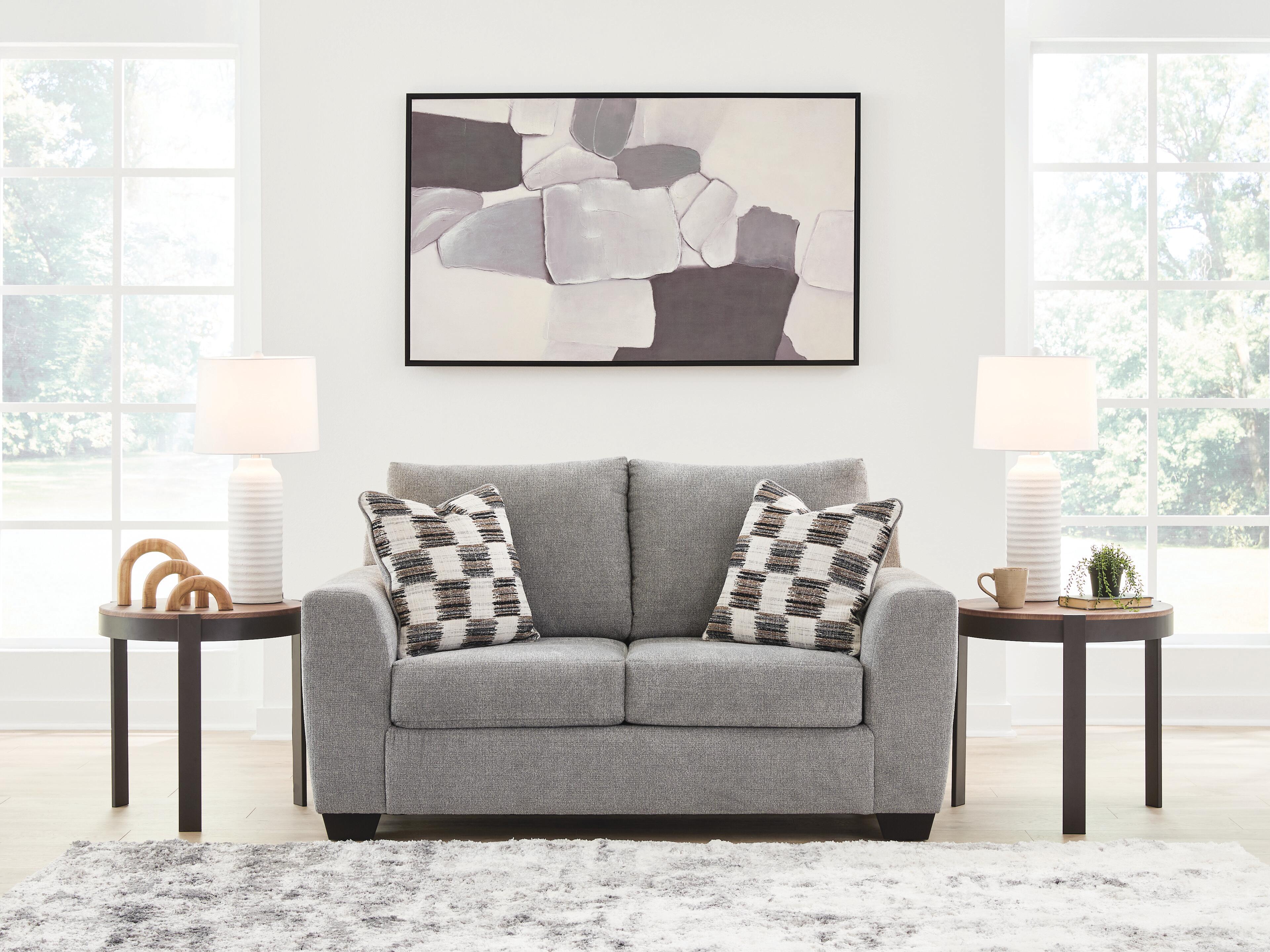Orleans Furniture - Ashley Furniture - Loreo Living Room - Loveseat / Flint - 6310335