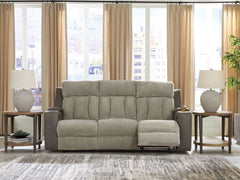 Orleans Furniture - Ashley Furniture - WhipLash Living Room - PWR REC Loveseat/CON/ADJ HDRST / Sisal - PC6320418