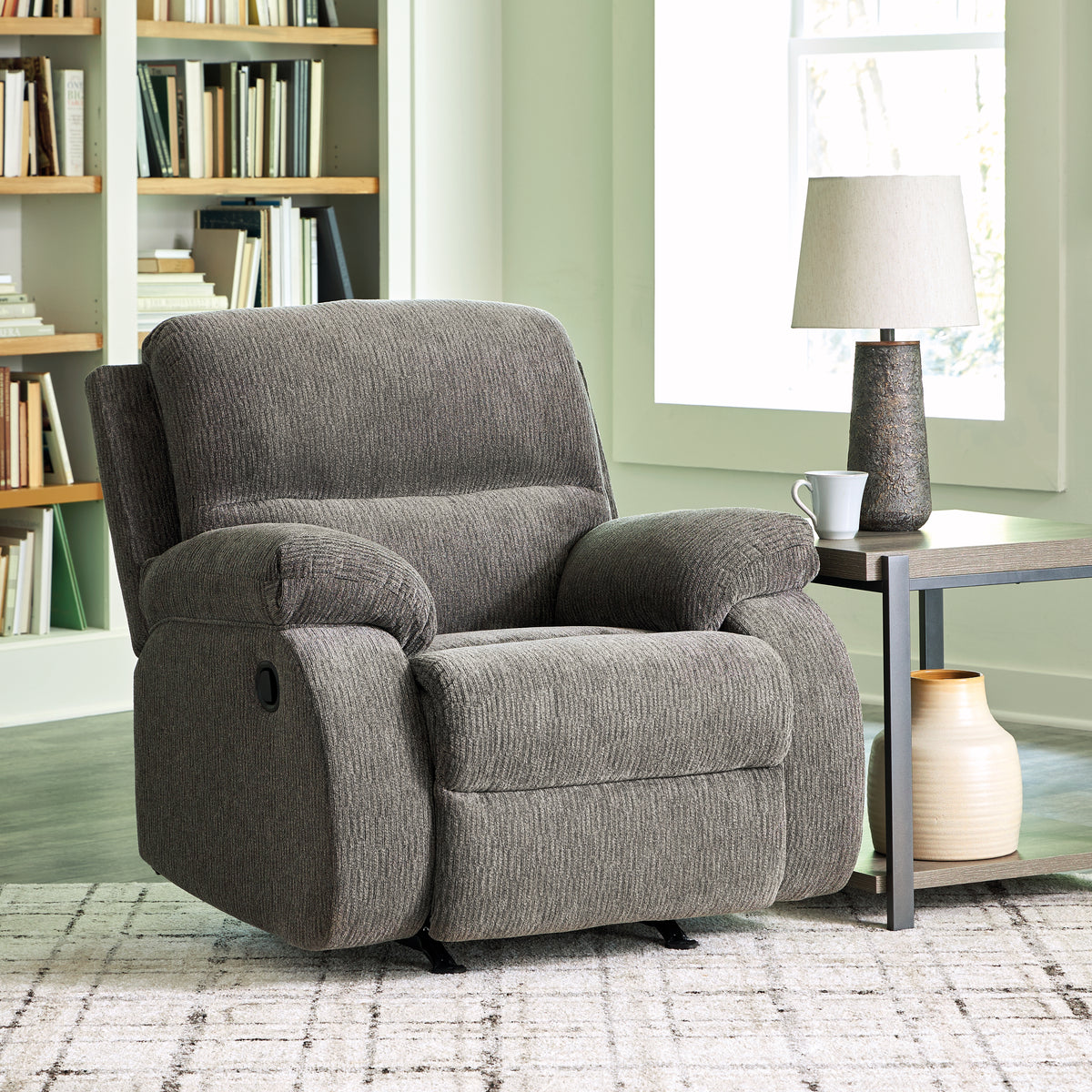 Orleans Furniture - Ashley Furniture - Scranto Living Room - Rocker Recliner / Brindle - 6650225