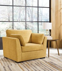Orleans Furniture - Ashley Furniture - Keerwick Living Room - Ottoman / Teal - 6750714