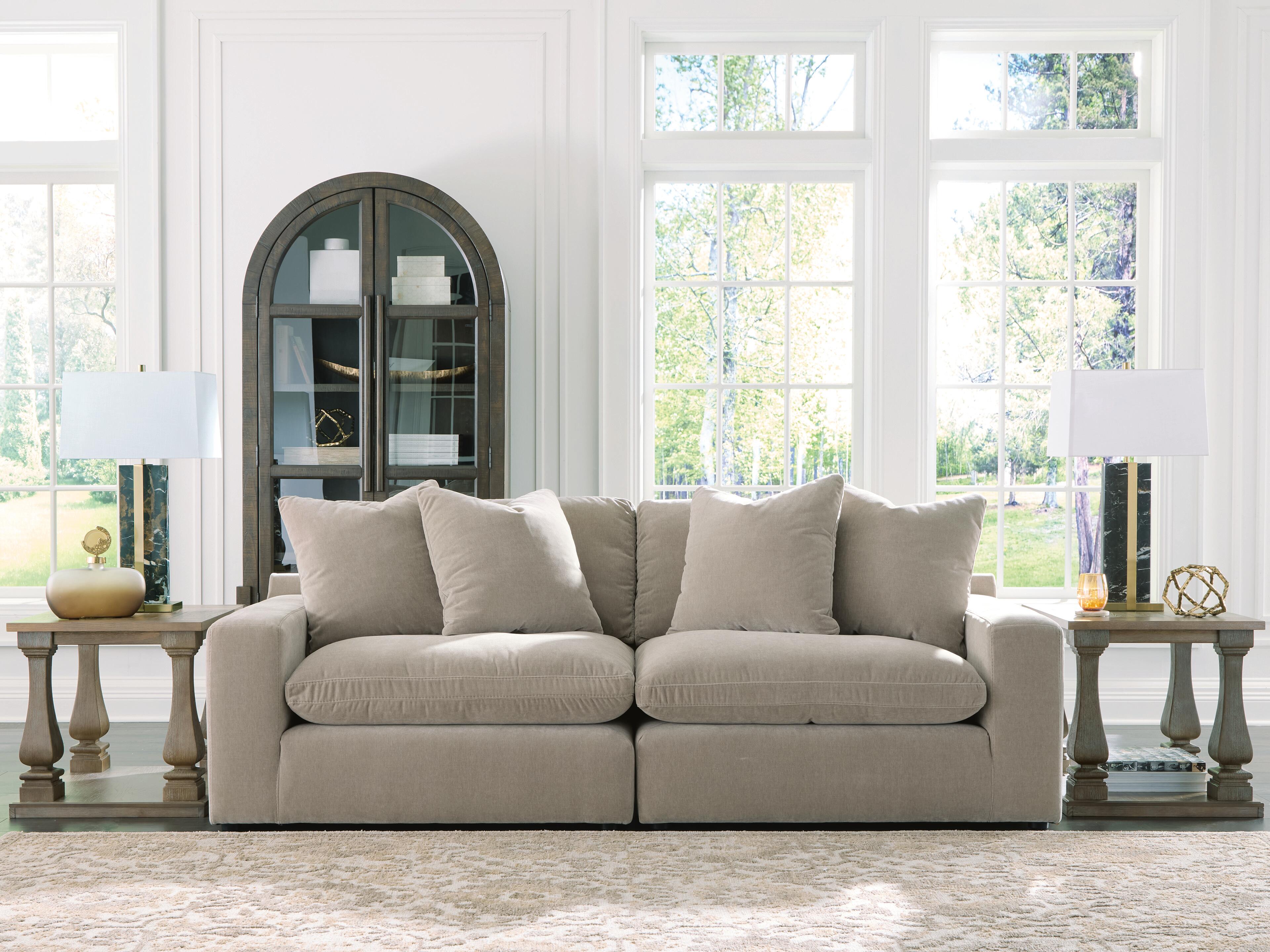 Orleans Furniture - Ashley Furniture - Maxton Heights Sectional - RAF 2-Piece Sectional Sofa / Pebble - 67808S1